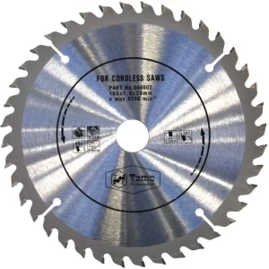 Pyörösahanterä 165mm puulle