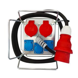 Työmaakeskus 2kpl 5x16A 400v ja 3x 16A 230V