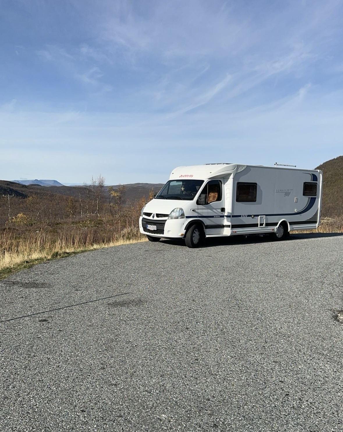 Asuntoauton vuokraus Pirkanmaa, Dethleffs Esprit RT6874, Renault